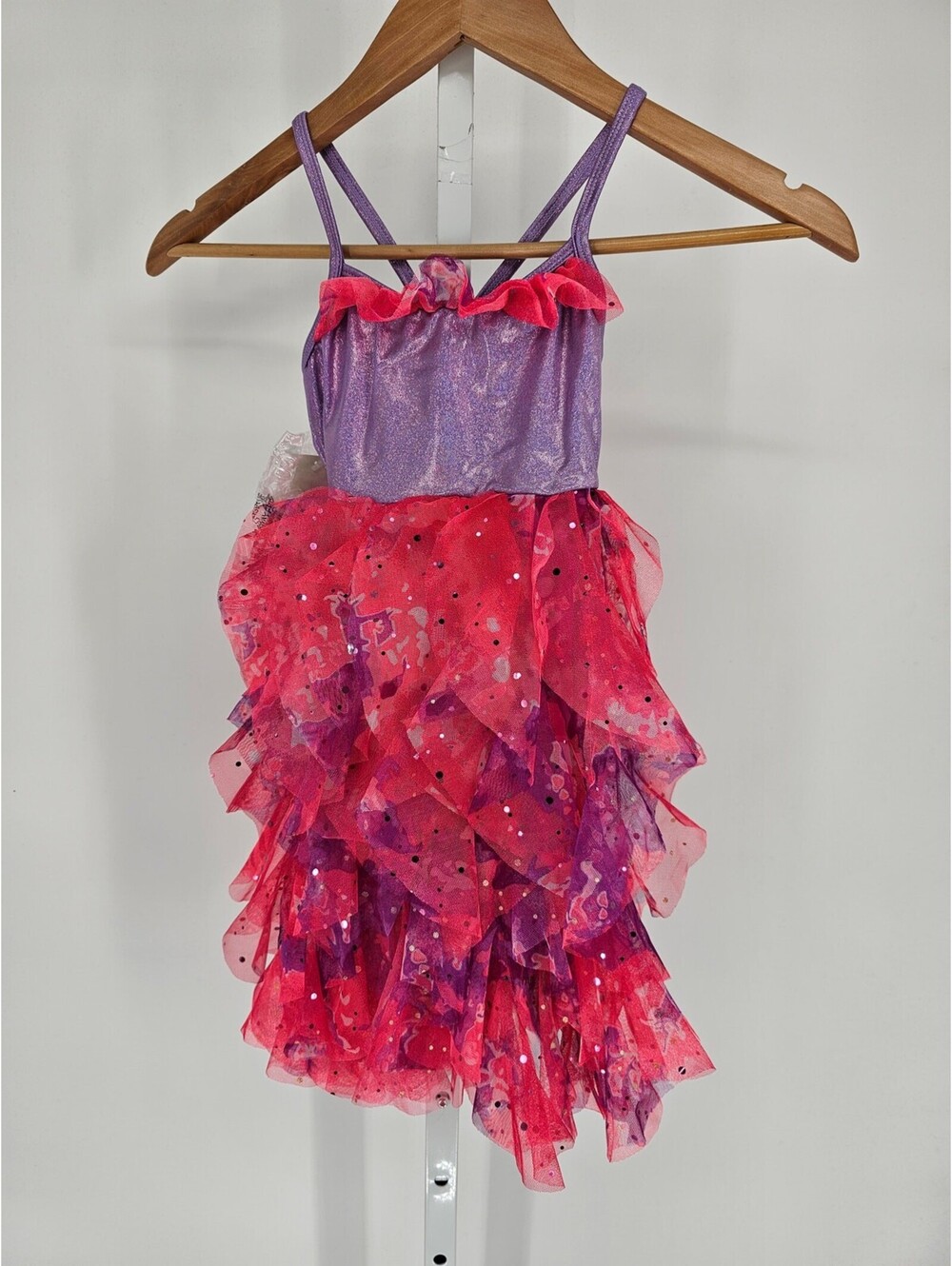 Theatricals Costumes Little Girls Sz S Recital Costume Dress Purple Pink
